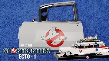 Bauen Sie den Ghostbusters Ecto-1 – Teil 79, 80, 81 und 82 – Sonnenblende, linke Vordertür und Fe...