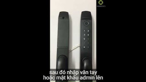 Homekit - Cách cài đặt vân tay Khoá AB-13G app Tuya Smart