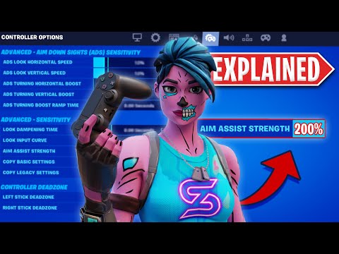 How to Improve Aim on Controller *FAST* in Fortnite (Best In-Depth Settings + Practice Guide)