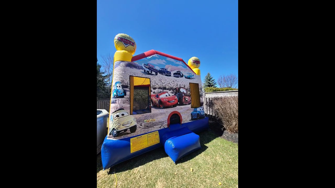 Disney Cars Jumping Castle | Castle Kid Jumping Castles | Oshawa, ON