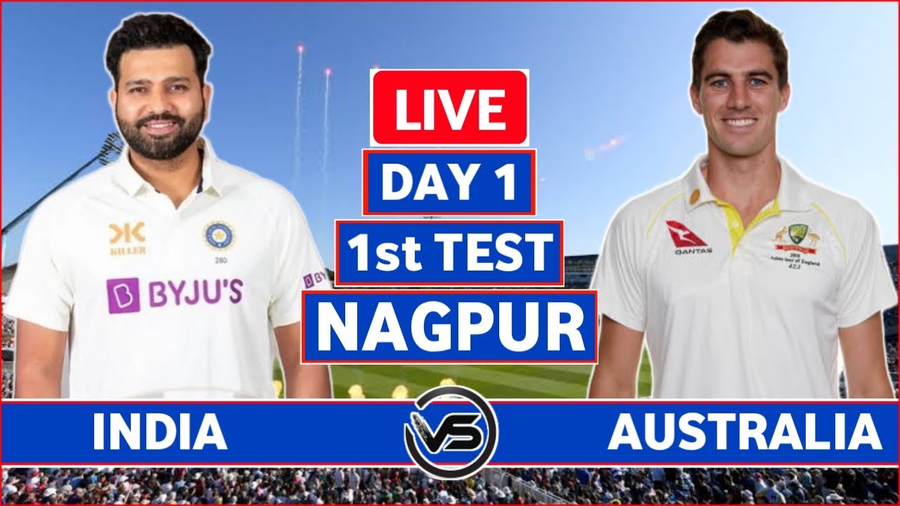 IND vs AUS 1st Test Day 1 Live Scores India vs Australia 1st Test Day 1 Live Scores and Commentary