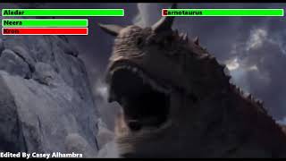 Dinosaur (2000) Final Battle with healthbars (Birthday Special)