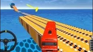 impossible bus drive || ohh bus fell down into the ocean🌊|| 🤯 screenshot 4