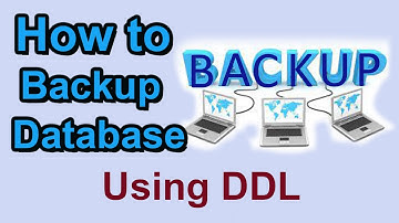 How to Backup a DataBase Using DDL Queries | DBMS Question Set 49 | #Kusal_Gunawardana