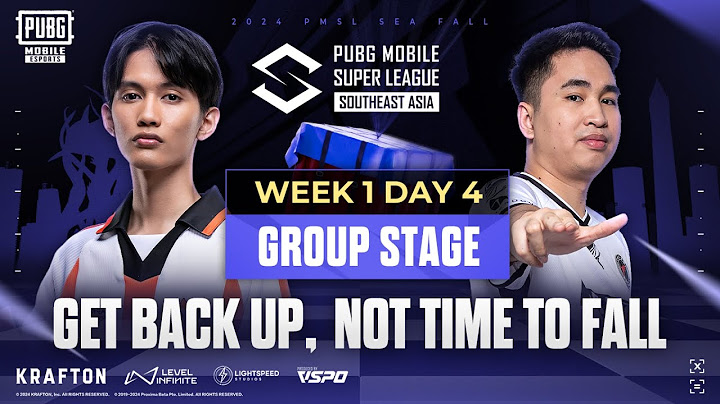 [EN] 2024 PMSL SEA W1D4 | Fall | Get Back Up, Not Time to Fall