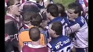 Roosters v Bulldogs, National Panasonic Cup, Quarter Final, 1987