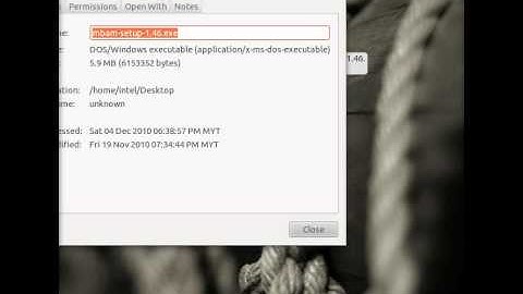[Ubuntu] Allow executing file as program