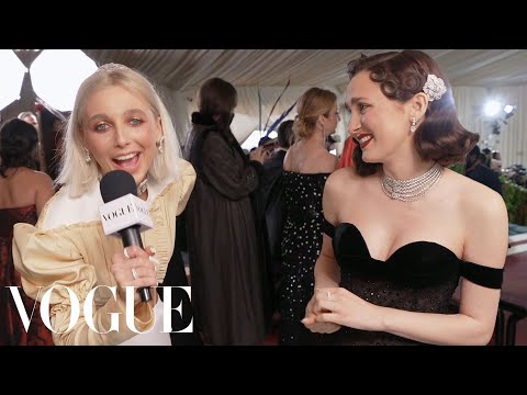 Maude Apatow on Her Classic Hollywood Met Gala Look | Met Gala 2022 With Emma Chamberlain | Vogu