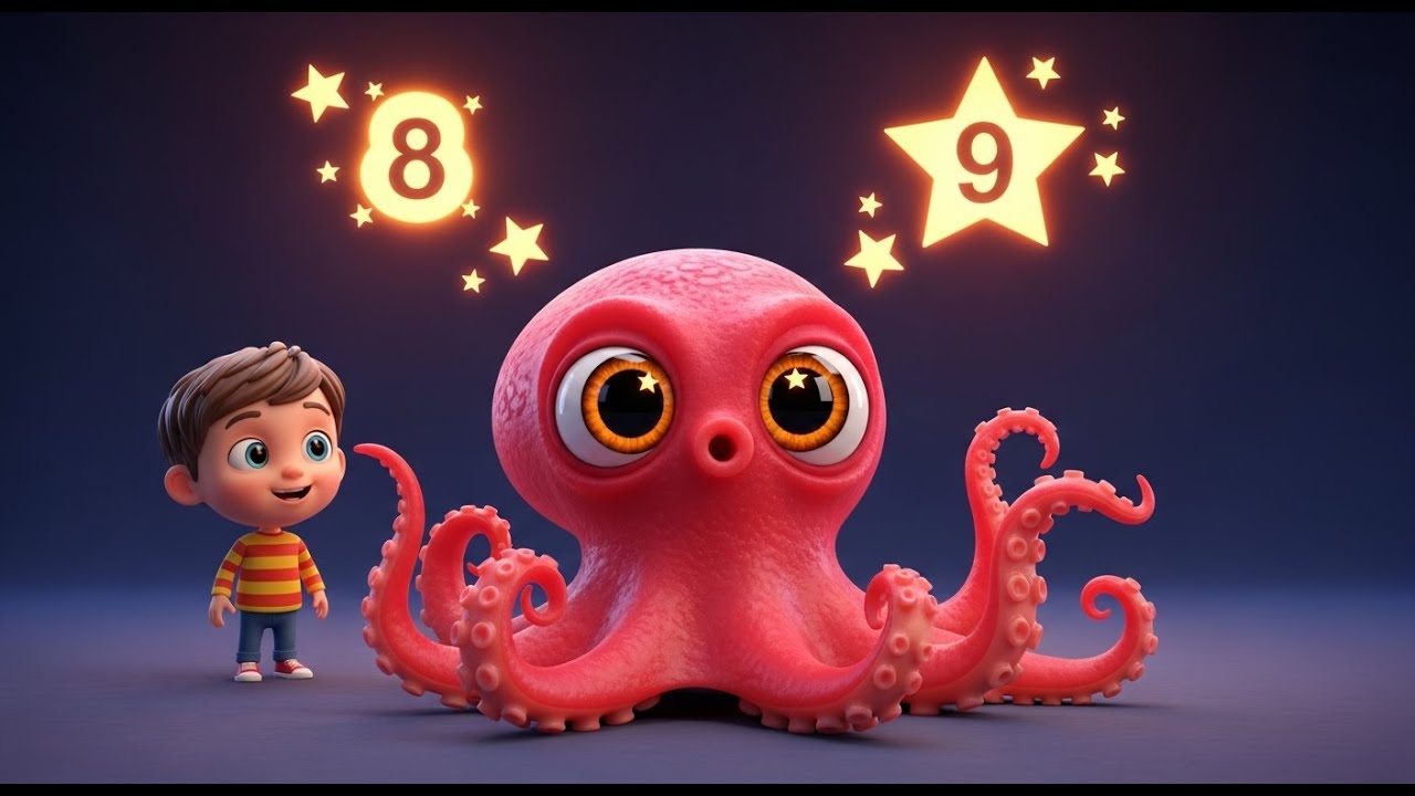 El Pulpo que Contaba Estrellas | Rimas Infantiles y Canciones para ...