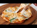 Quick breakfast ready in minutes! Easy and Delicious tortilla pizza