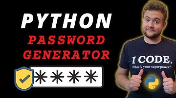 How To Make A Password Generator In Python