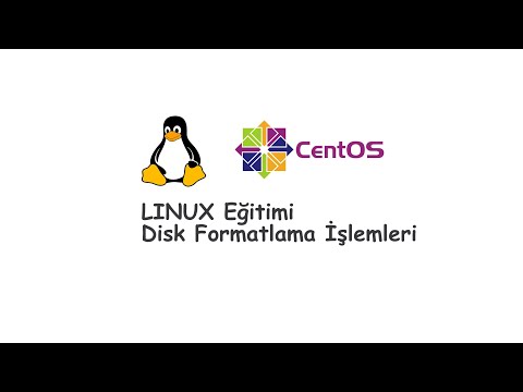 Video: Linux Ile Bir Sabit Disk Nasıl Biçimlendirilir