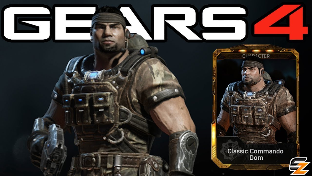 Gears of War 4 "Classic Commando Dom" Character Multiplayer Gameplay