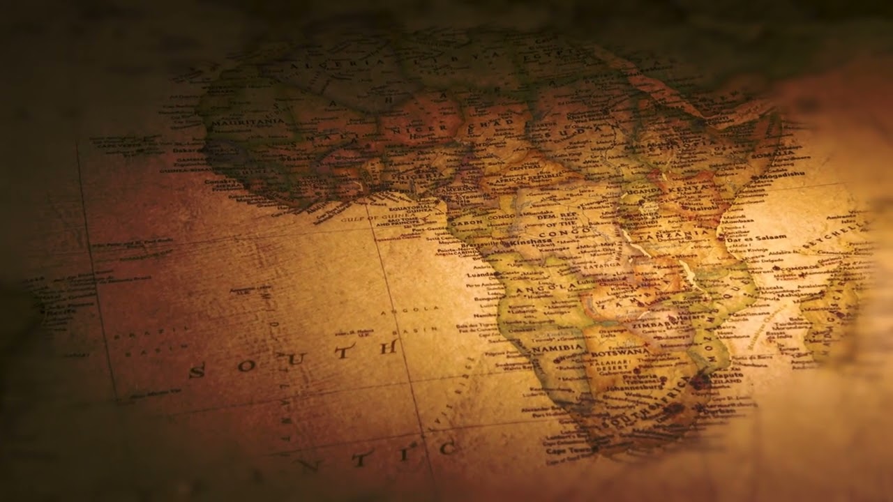 "africa, map, world" - Free Public Domain Video
