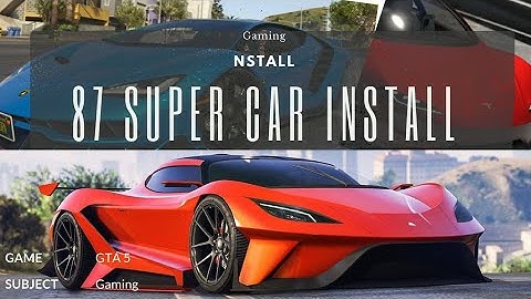 How To Install Car Mods in GTA V/ GTA 5 EASY METHOD!! ADD-ON Car Mod/add car mod gta 5