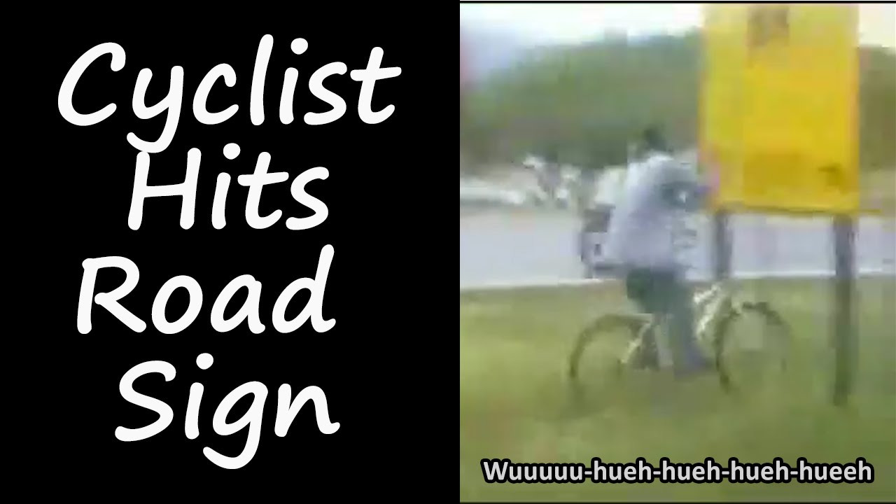 Cyclist Hits Road Sign - Remix Compilation - TwinkieMan Competition