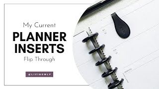 PLANNER INSERT FLIP THROUGH | How To Use & Repurpose Them