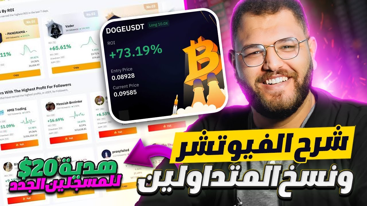 شرح المشتقات الفيوتشر | نسخ المتداولين copyTrade في BYBIT