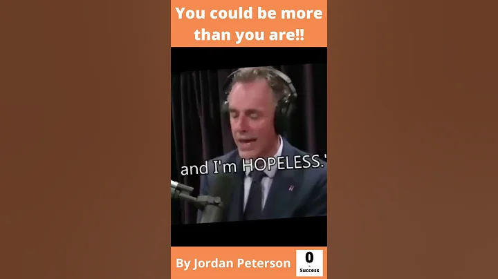 You could be more than you are ~ Jordan Peterson #shorts #0tosuccess #jordanpeterson #jordan #like