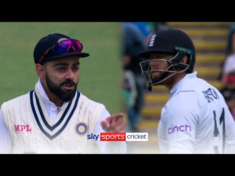 Virat Kohli and Jonny Bairstow have a HEATED exchange 😳🔥