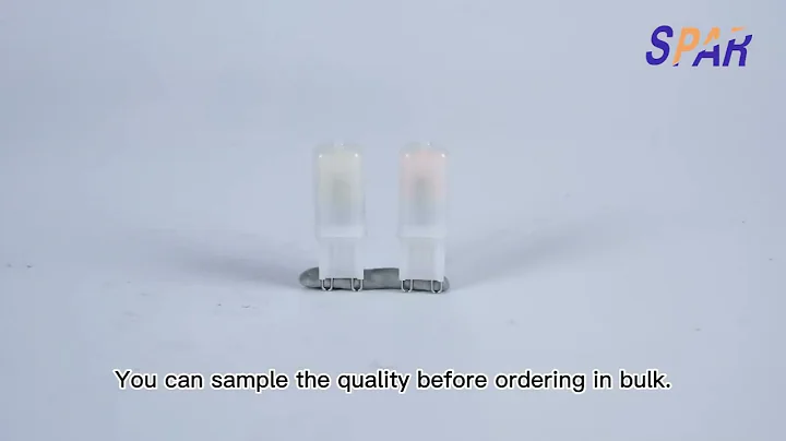 brightest Ampoule G9 base dimmable led bulb 2w equivalent