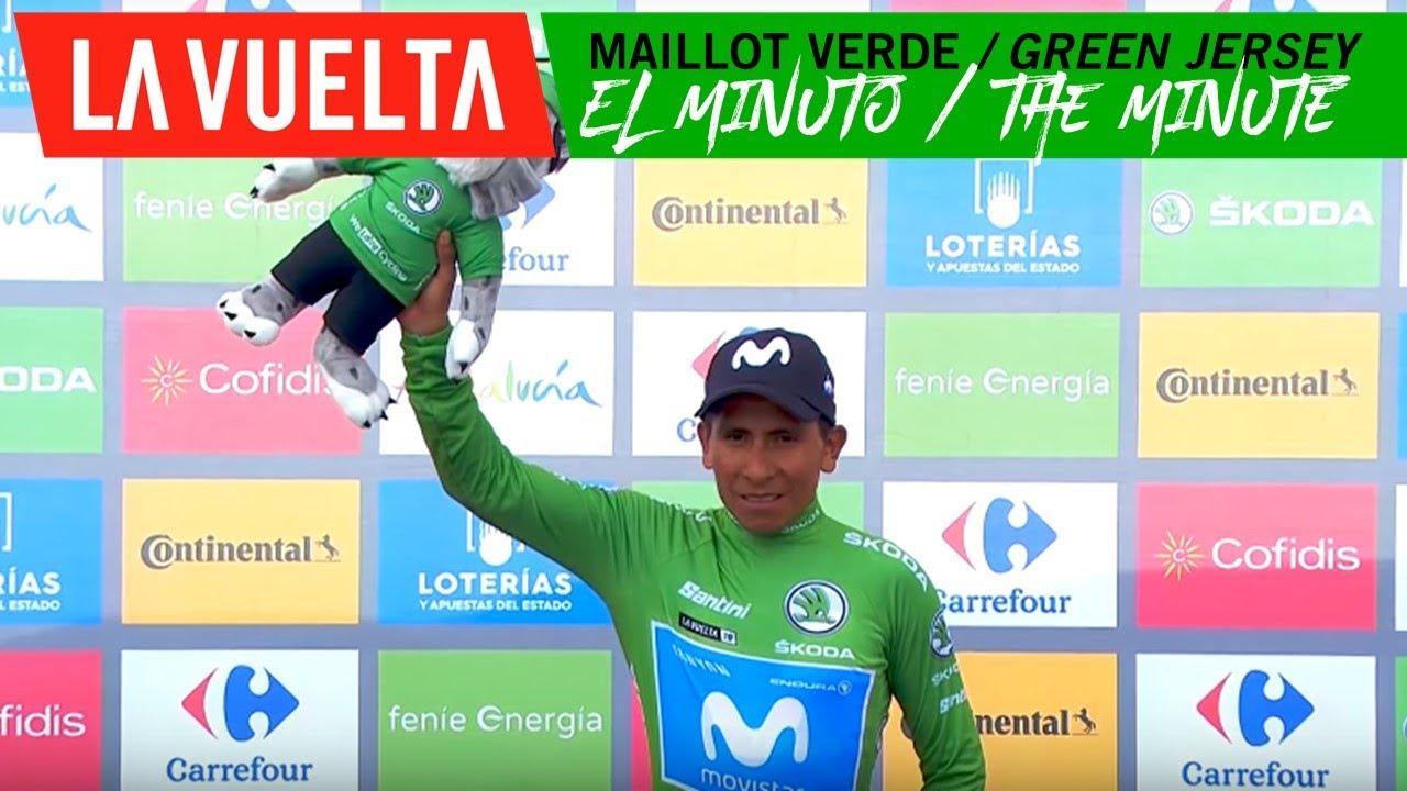 Green jersey minute La Vuelta 19 YouTube