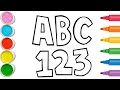 A से Z तक Alphabets + 1 से 20 तक Numbers सीखें 🎨 | ABCD & Counting Fun