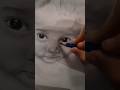 The innocence of childhood captured in a sketch.#pencilart#art #pencilscetch#drawing#sketch #viral