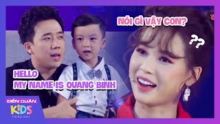 Hai thần đồng nhí nói tiếng Anh lưu loát khiến Sam 