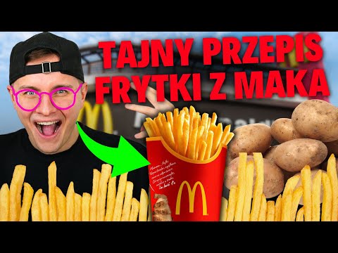 TAJNY PRZEPIS NA FRYTKI Z MCDONALDS - WYSZŁY LEPIEJ NIŻ W MAKU!