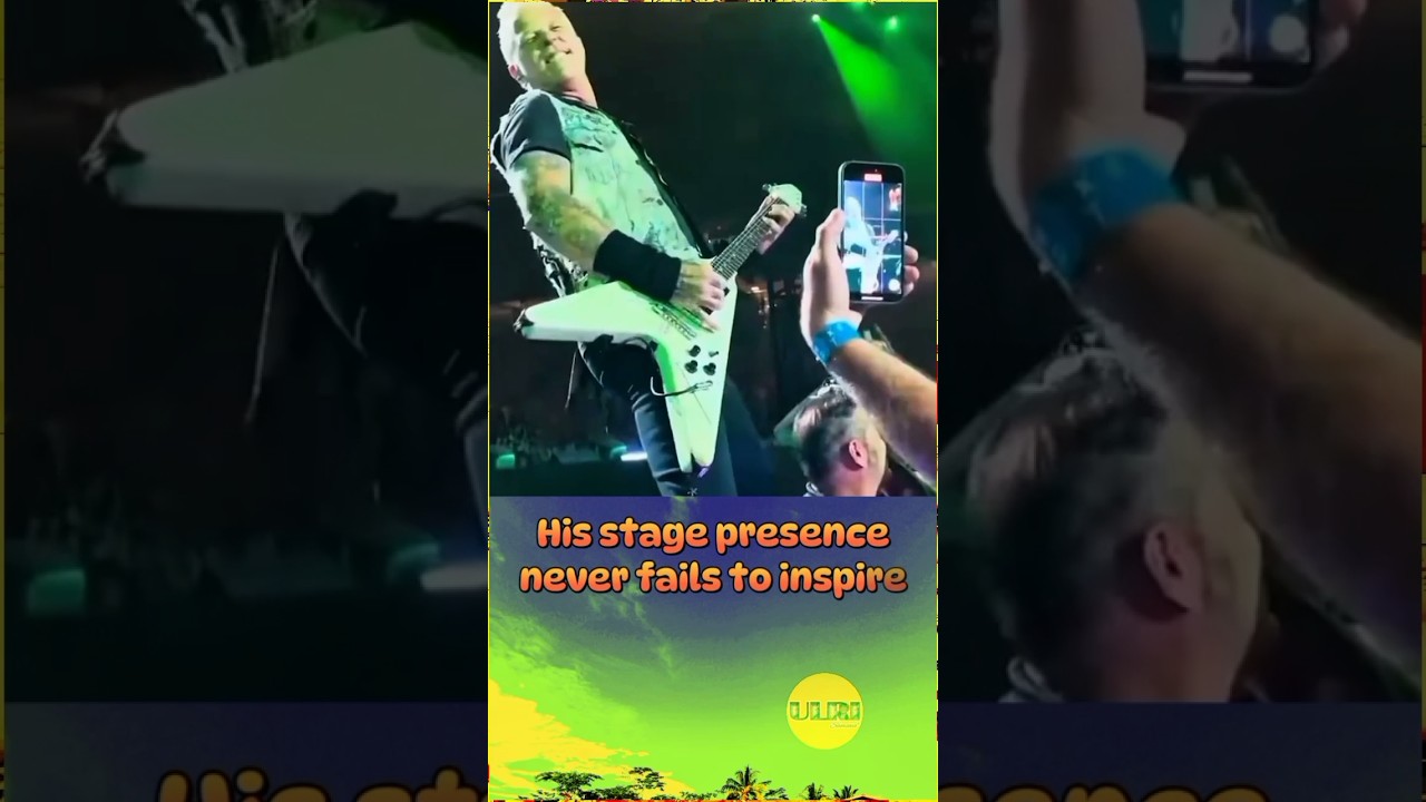 His stage presence never fails to inspire 