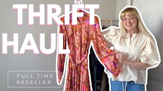 A Thrift Haul + I’m Answering Your Reselling Questions: Inventory Edition