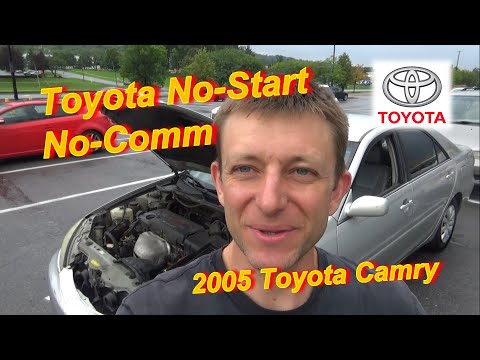 Toyota NO-START, NO-COMM (Parking Lot Diag)