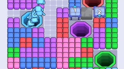 Cube Color Escape Level 333-334-335-336 Walkthrough Gameplay Android,iOS 