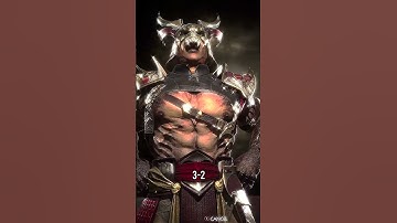 Shao Kahn VS MGR Raiden