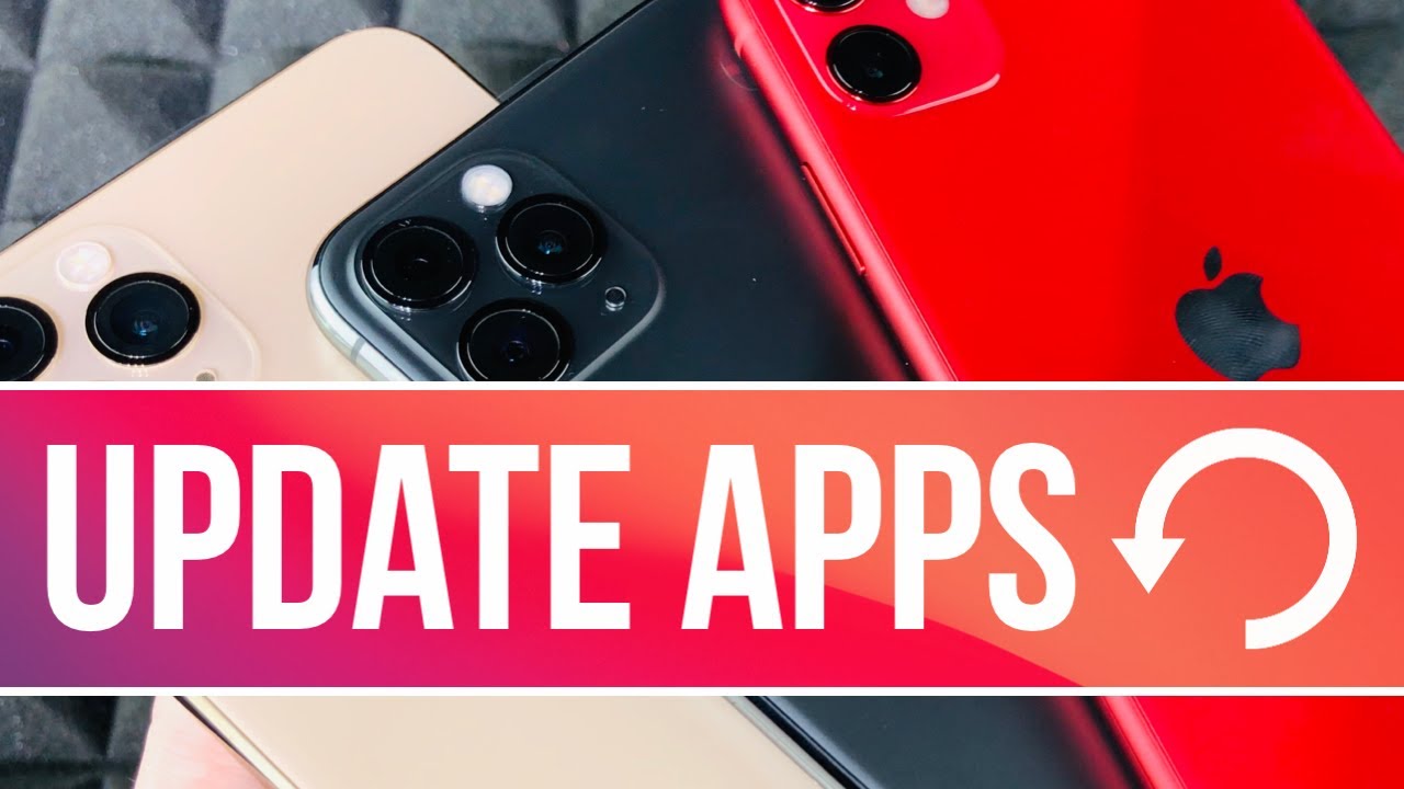 How to Update Apps on iPhone 11, iPhone 11 Pro, iPhone 11 Pro Max - YouTube