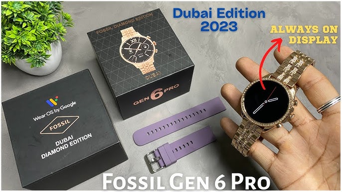 FOSSIL Gen 6 Pro Dubai Edition One & Only Customised Fossil Logo at Rs  3499/piece, Bluetooth Watch in Mumbai