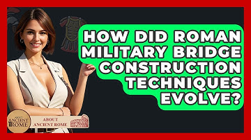 How Did Roman Military Bridge Construction Techniques Evolve? - All About Rome