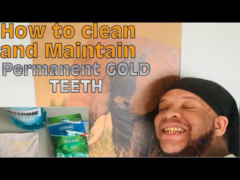 Video: 3 måder at rengøre guldtænder på