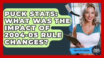 Puck Stats: What Was The Impact Of 2004-05 Rule Changes? - Puck Stats Central