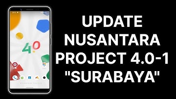 UPDATE❗NUSANTARA PROJECT 4.0-1 OFFICIAL ANDROID 12 REDMI NOTE 8 GINKGO CUSTOM ROM GAMING