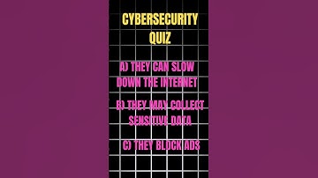 Cybersecurity Quiz  #chatgpt #ethicalhacking #quiz #quiztime  #infosec  #facts #funny #motivation