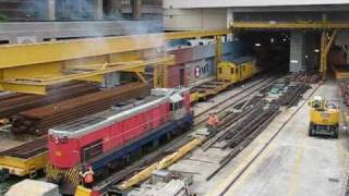 [MTR] Light Engine VV03 & P-WAY Switching, MTR 59 & MTR 58. EMD G16.