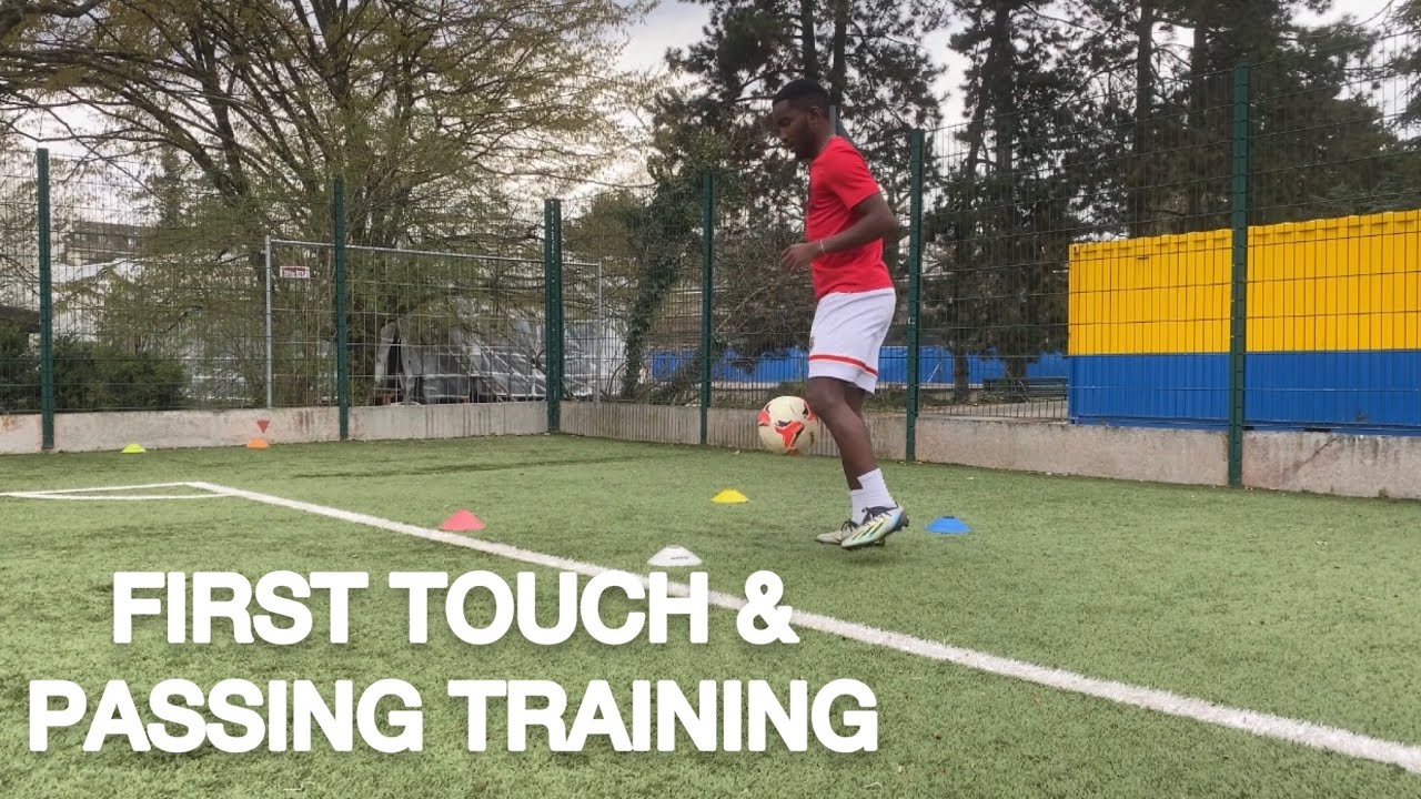 First Touch and Passing Drills For Footballers || Wall Drills - YouTube