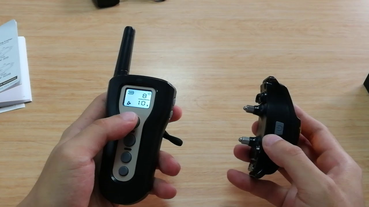 300M Remote Range Waterproof Dog Training Collar P320 YouTube