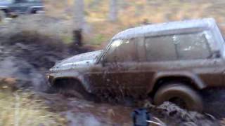 Nissan Patrol Y60 offroad in Norway