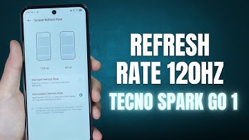How to Change Screen Refresh Rate 120Hz on TECNO SPARK Go 1