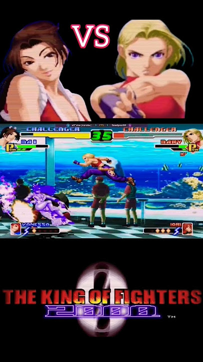 Kof 2000 - Marry vs Mai #fightcadegametv #fightcadegame2 #kof2000