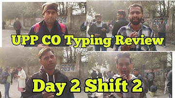 Shift 2 Day 2 UPP CO Typing Review #computeroperator2024 #typingtest 