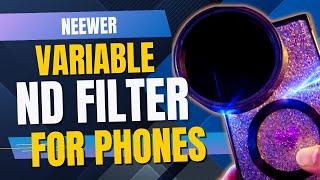 &quot;Neewer 67mm ND Filter for Smartphones 📱 | MAGNETIC Clip-On for Cinematic Shots!&quot;